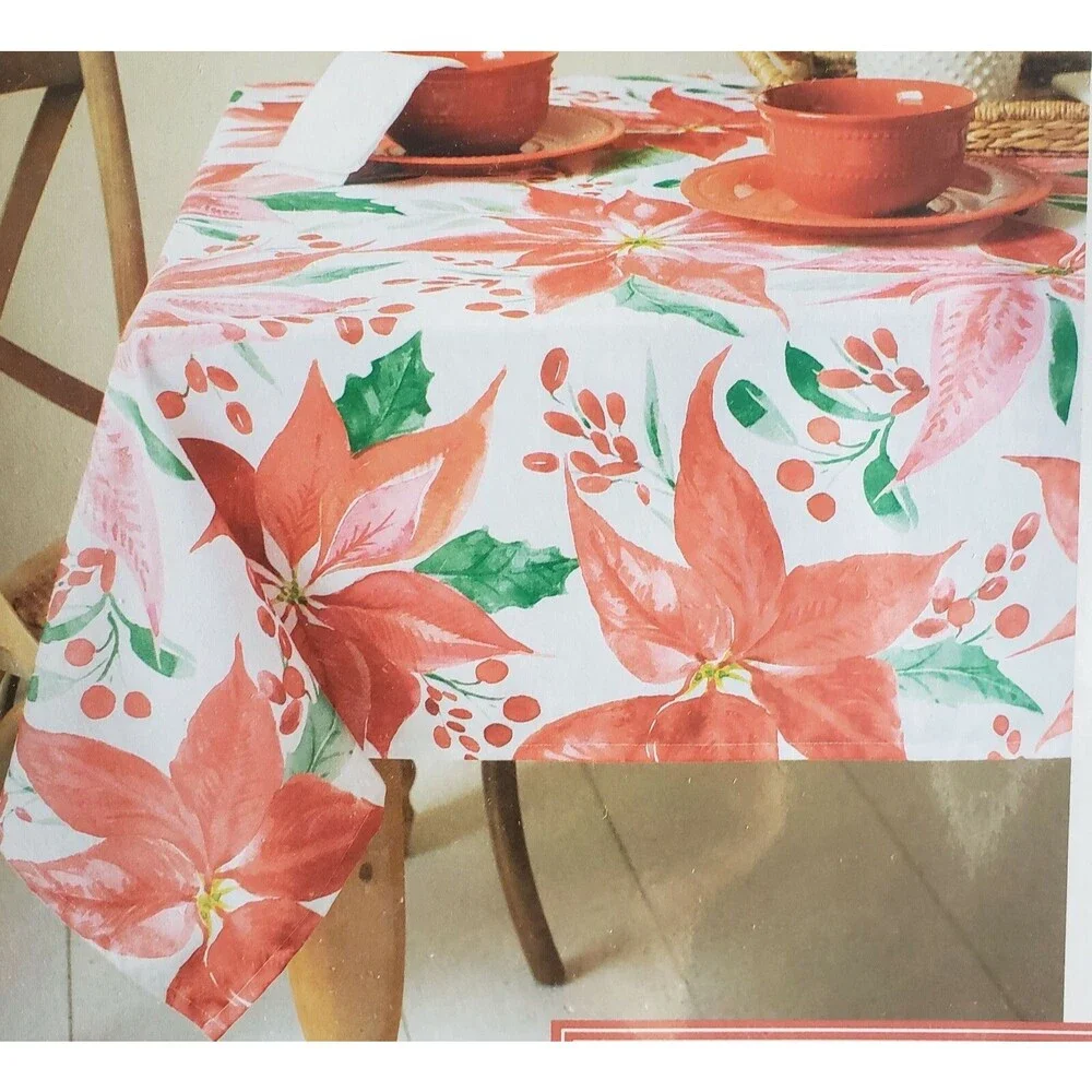 1 Fabric Printed Tablecloth,60